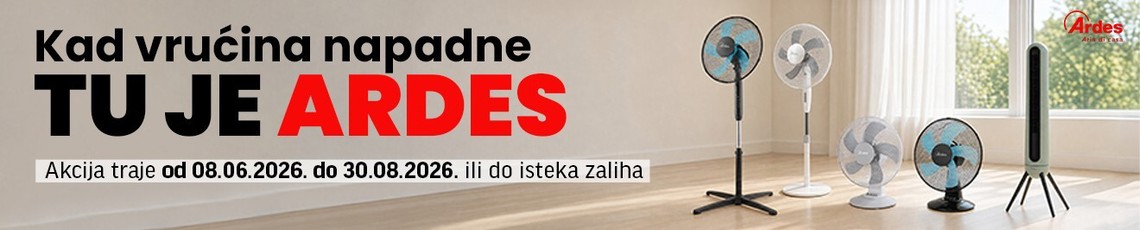 Ardes ventilatori ljetna akcija