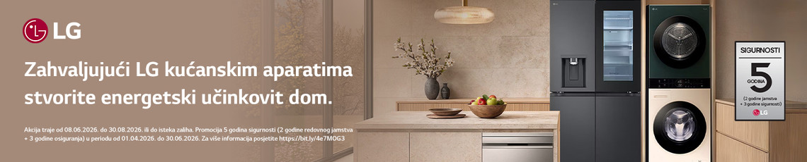 LG Bijela tehnika Ljeto 2026