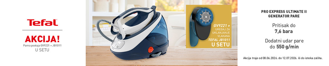 Akcija Tefal GV9221 SET 6mj 2026
