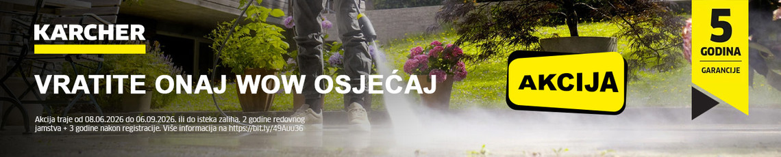 Akcija Karcher visokotlačni ljeto 2026
