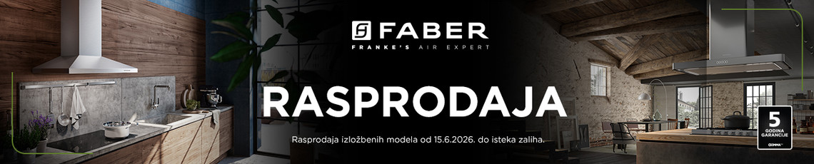Rasprodaja nape Faber lipanj
