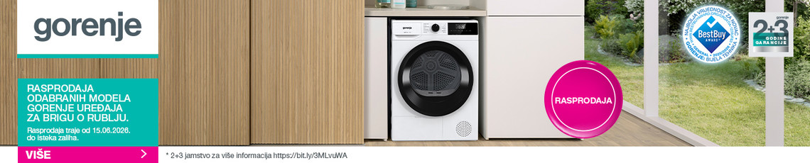 Rasprodaja Gorenje lipanj 2026