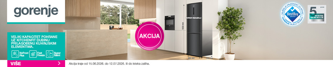 Gorenje NRK619EABXL4 lipanj 2026