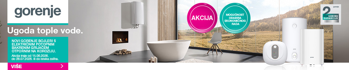 Gorenje bojleri lipanj 2026