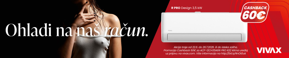 Akcija Vivax klima ACP 12CH35AERI PRO R32