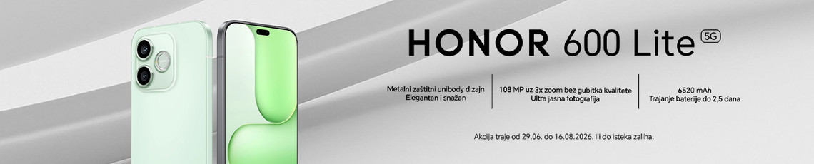 Akcija Honor 600 Lite Srpanj26
