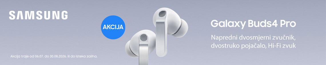 Samsung galaxy buds4 akcija srpanj 2026