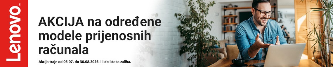 Lenovo Akcija Notebook Ljeto 2026