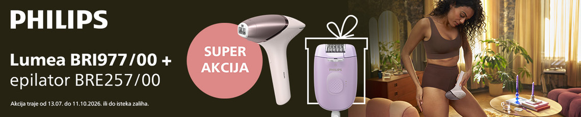 Philips Lumea set akcija 2026