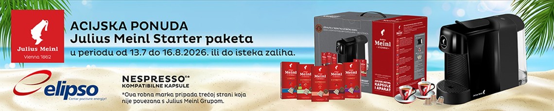 Julius Meinl aparat za kavu akcija srpanj