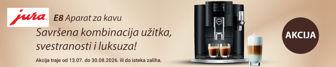 JURA E8 ED piano black srpanj 2026