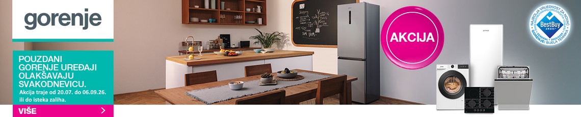 Gorenje odabrani modeli srpanj 2026