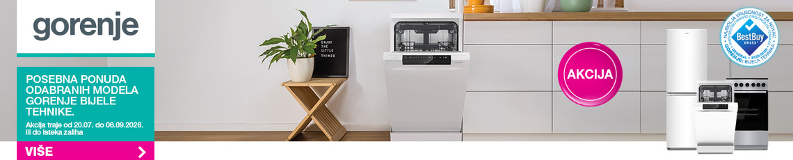 Gorenje bijela tehnika srpanj