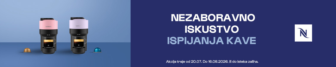 Nespresso Vertuo nove boje akcija srpanj