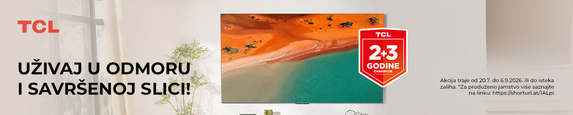 TCL televizori srpanj kolovoz 2026