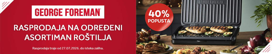 Rasprodaja George Foreman roštilja