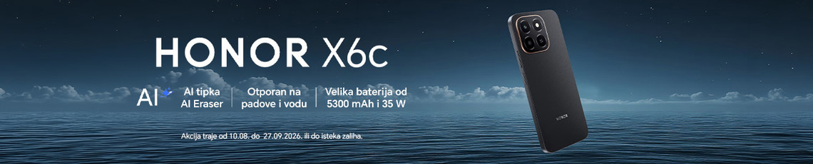 Akcija Honor X6c Ljeto26