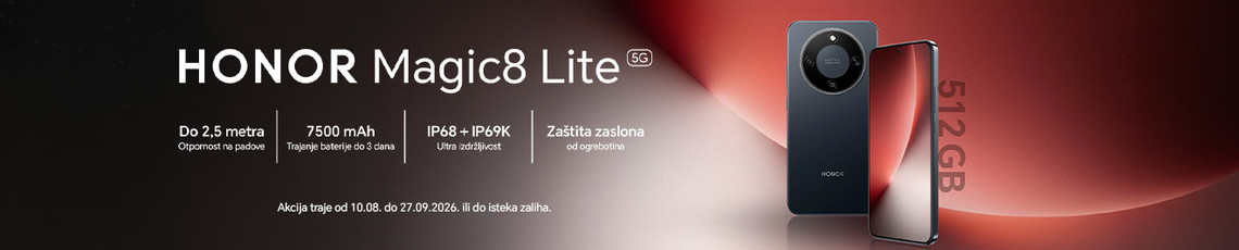 Akcija Honor Magic8 Lite 512 Ljeto26