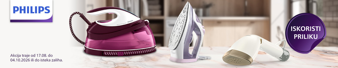 Philips garment care akcija kolovoz 2026
