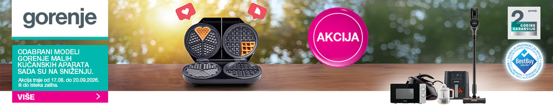 Gorenje mali kucankski aparati kolovoz