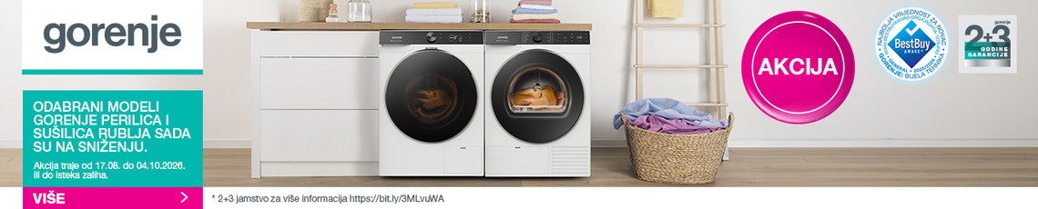 Gorenje perilice i susilice rublja 