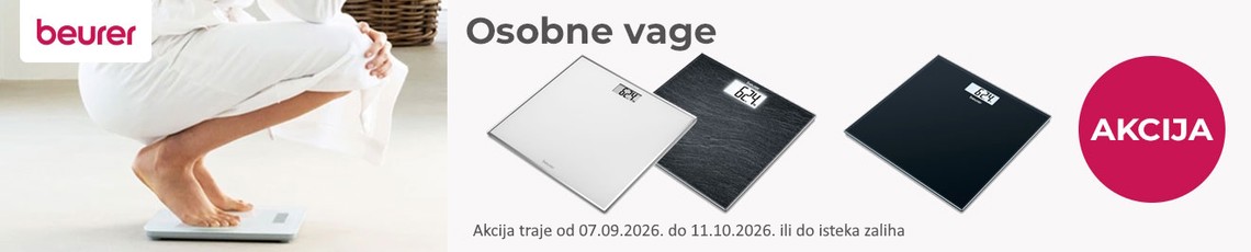 Beurer osobne digitalne vage, rujan 2026