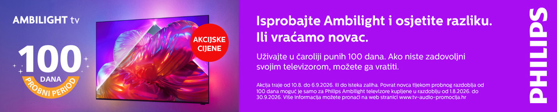 Akcija Philips Ambilight povrat 2026