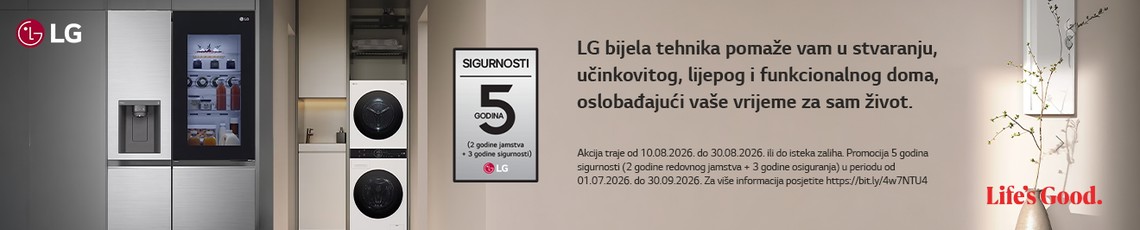 LG Bijela tehnika Akcija Kolovoz 2026