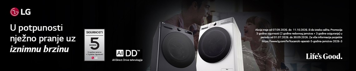 LG Perilice i Sušilice Akcija Rujan 2026