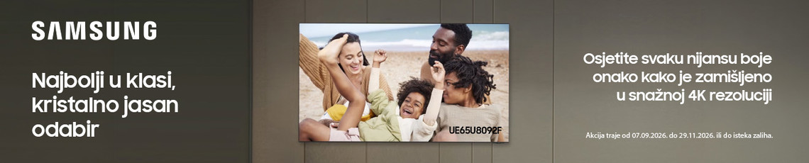 Samsung UE65U8092F Akcija Rujan 2026