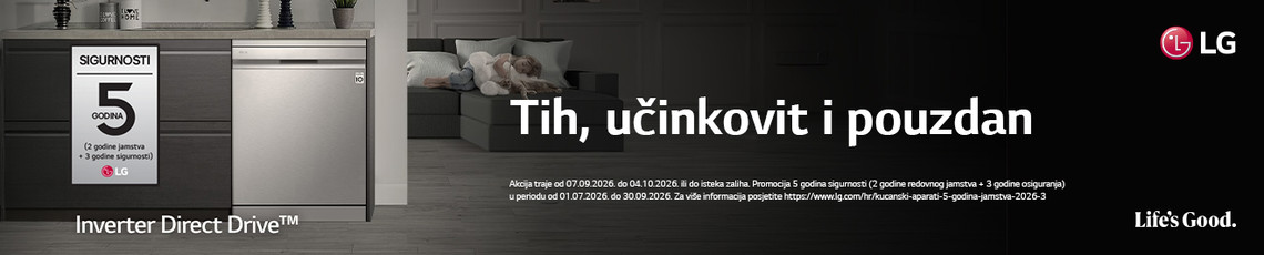 LG Perilice posuđa Akcija Rujan 2026