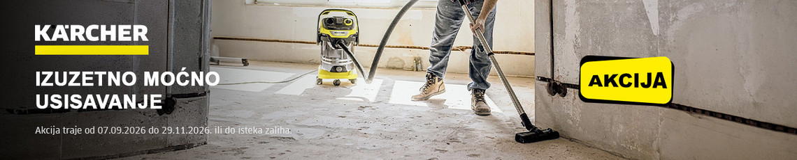  Akcija Karcher usisavači 9mj 2026