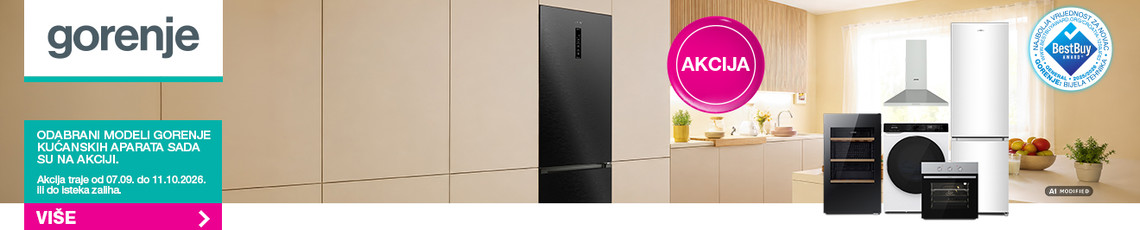 Gorenje odabrani asortiman rujan 2026