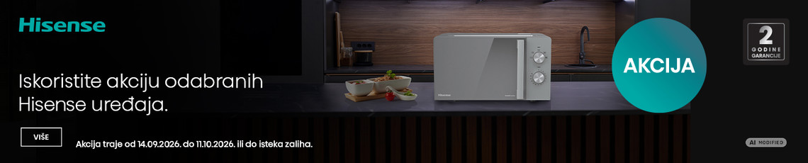 Hisense mali kucanski aparati rujan
