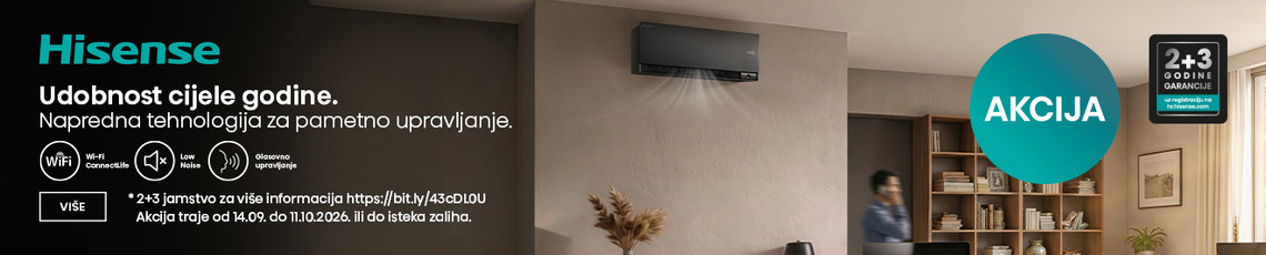 Hisense klime akcija rujan 2026