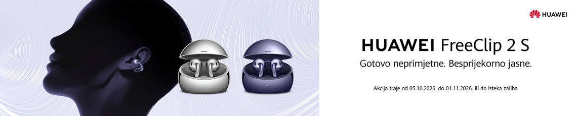 Huawei FreeClip 2S Listopad 2026