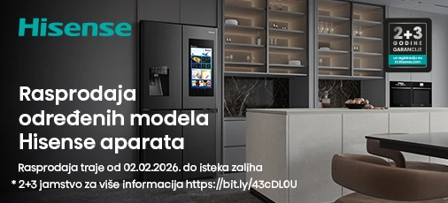Rasprodaja Hisense bijela tehnika veljaca