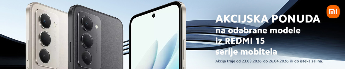 Akcija Redmi 15 3mj 2026