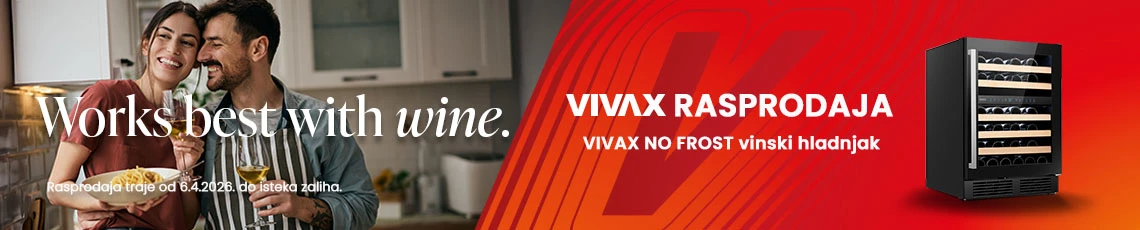 Rasprodaja vinska vitrina Vivax