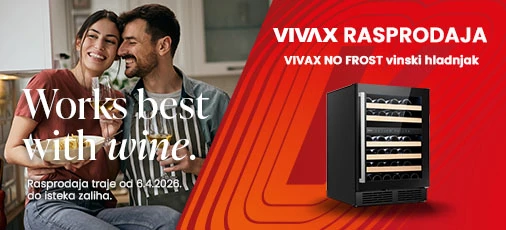 Rasprodaja vinska vitrina Vivax