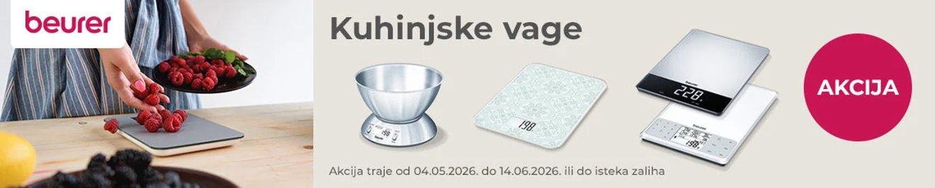 Beurer kuhinjske vage, svibanj