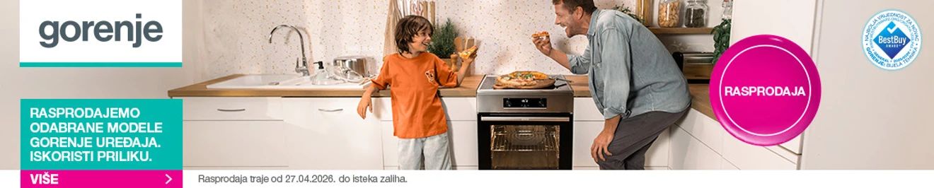 Gorenje rasprodaja odabranih modela 