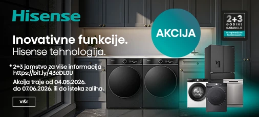 Hisense bijela tehnika svibanj