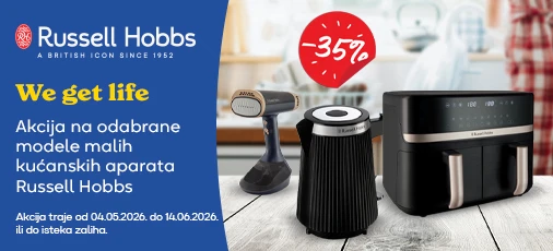 Russell Hobbs kućanski aparati, svibanj