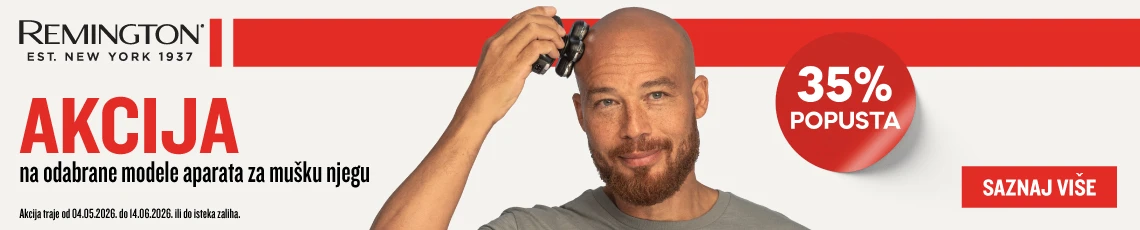 Remington uređaji za mušku njegu,svibanj