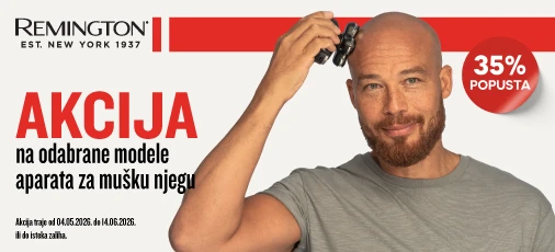 Remington uređaji za mušku njegu,svibanj