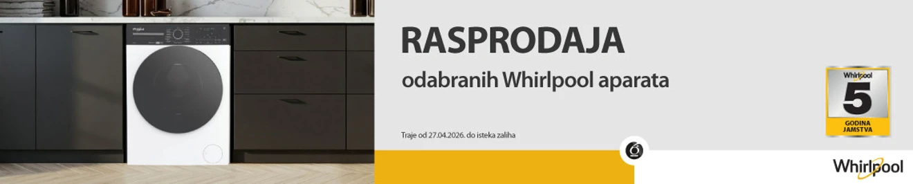 Whirlpool rasprodaja 2026