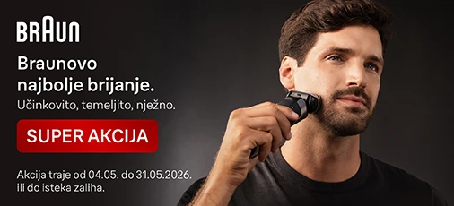 Braun aparati za brijanje Svibanj 2026