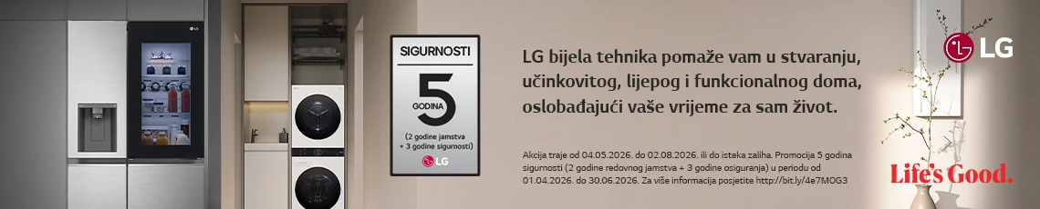 LG Bijela Tehnika Akcija Svibanj 2026.