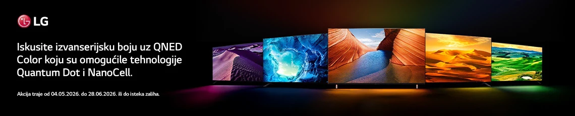 LG QNED Televizori Akcija Svibanj 2026